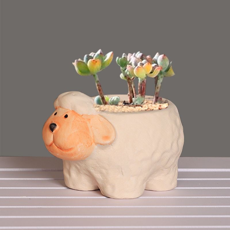 Creative Animal Planters - Lamb, Snail, and Owl Designs