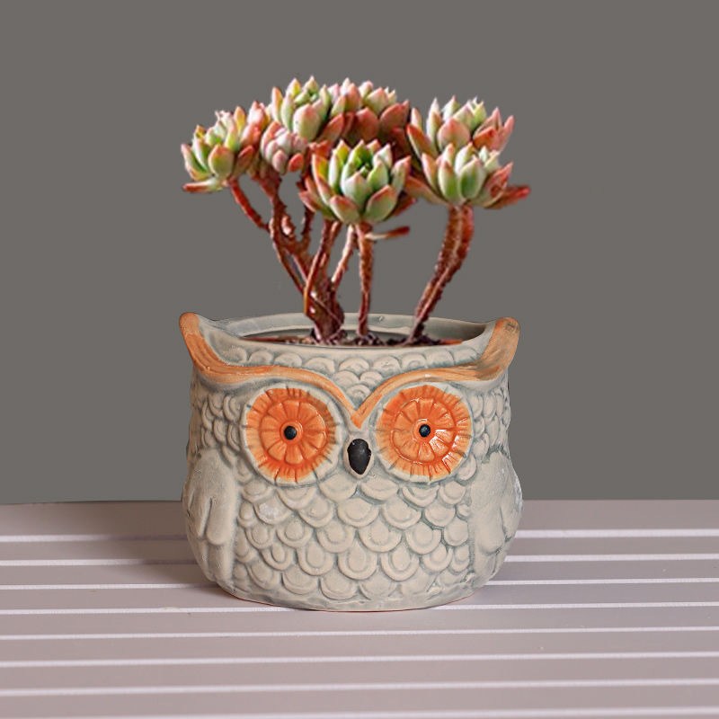 Creative Animal Planters - Lamb, Snail, and Owl Designs