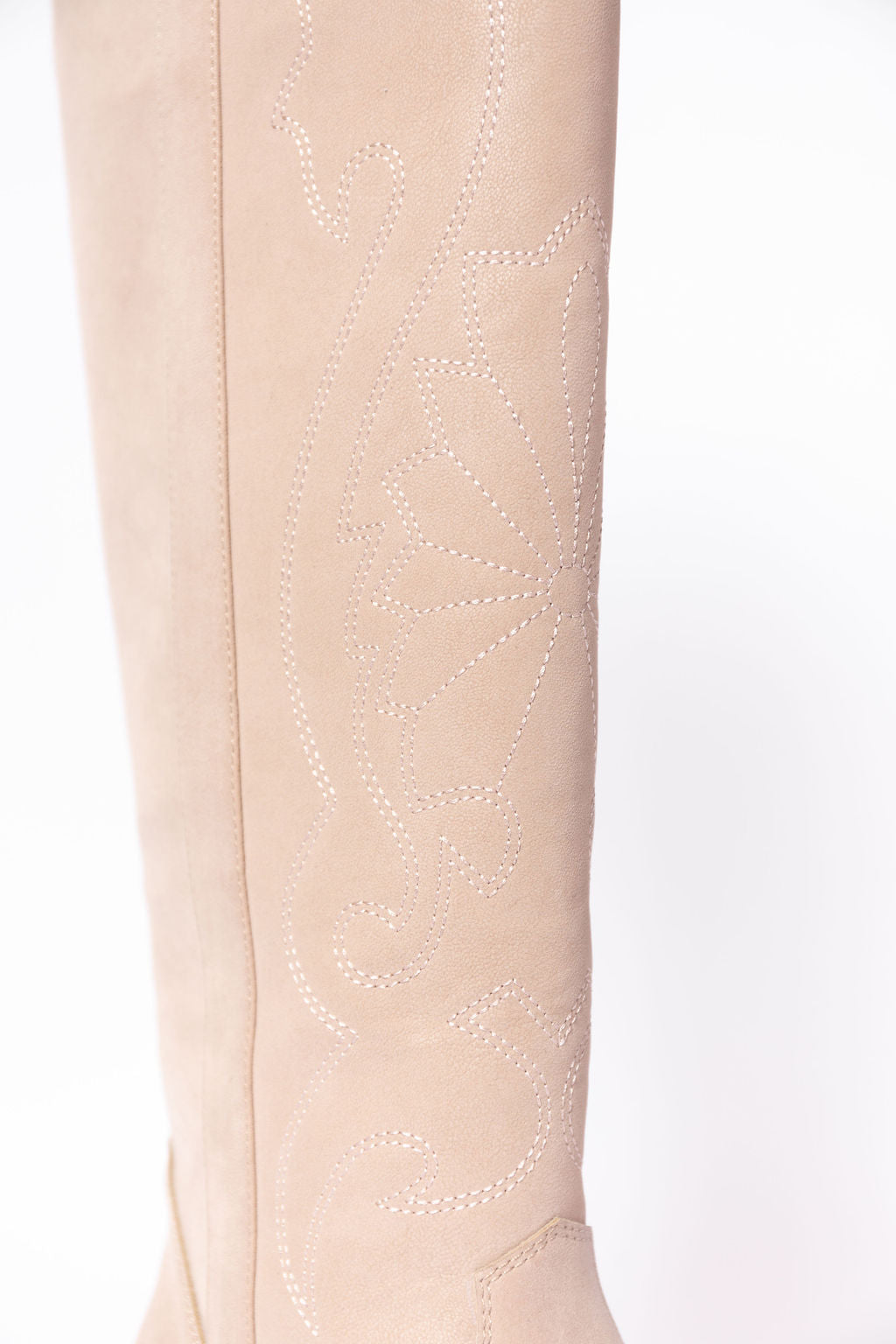 Shania Tan Tall Cowboy Boots-Sunny Prom