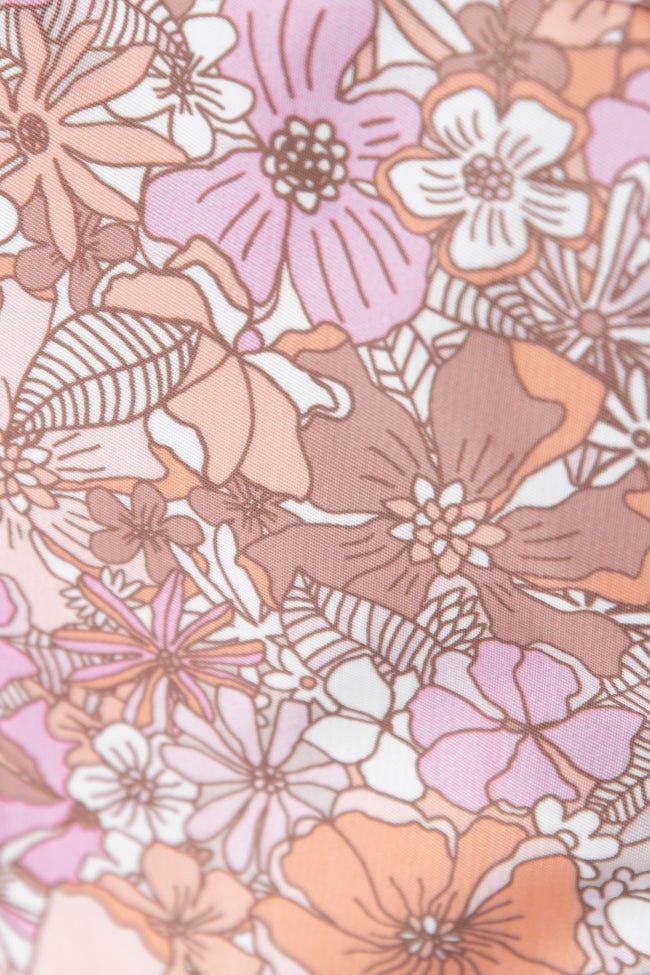 Retro Floral Travel Pouch Set FINAL SALE-Sunny Prom