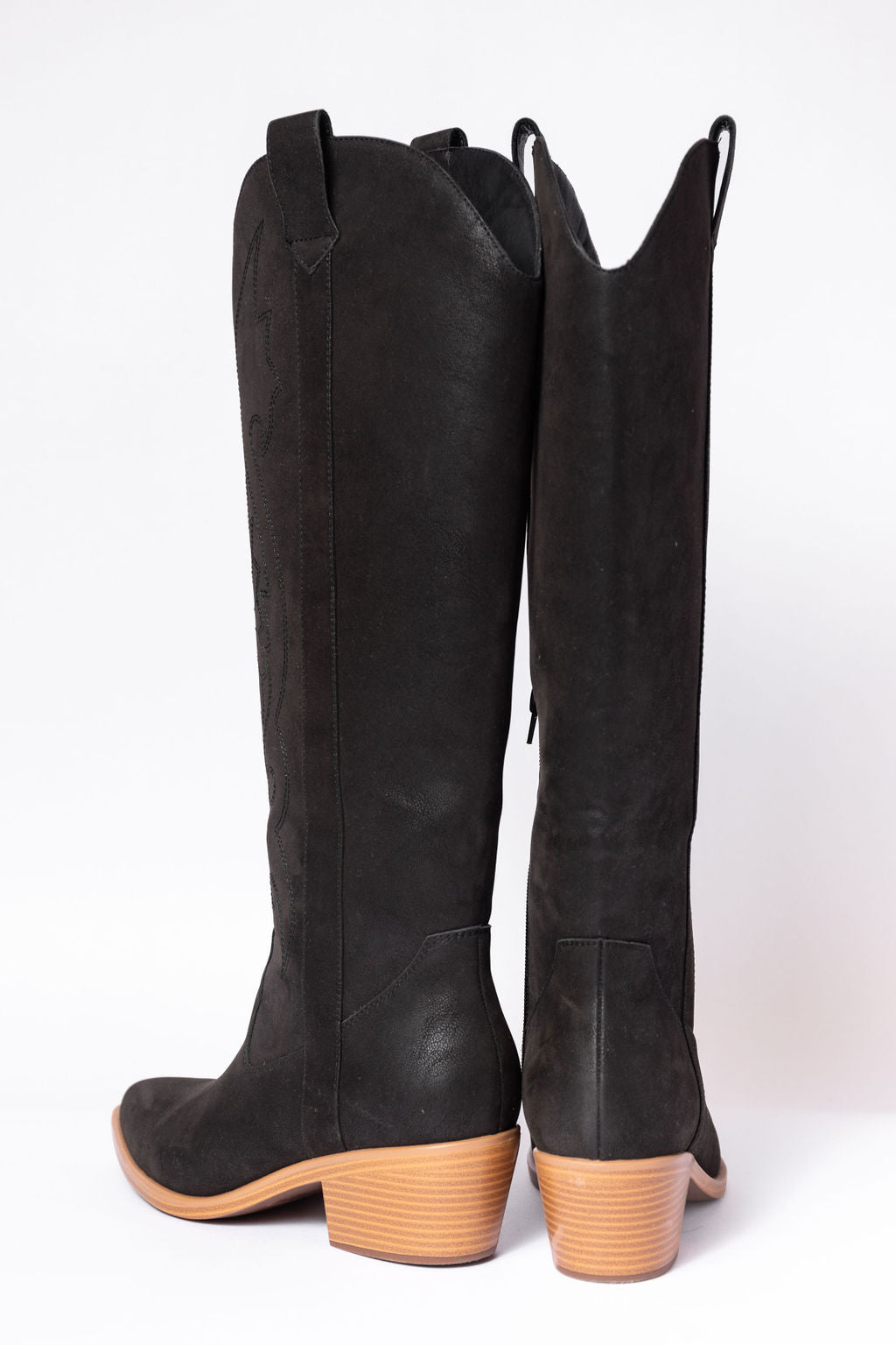 Shania Black Cowboy Boots-Sunny Prom