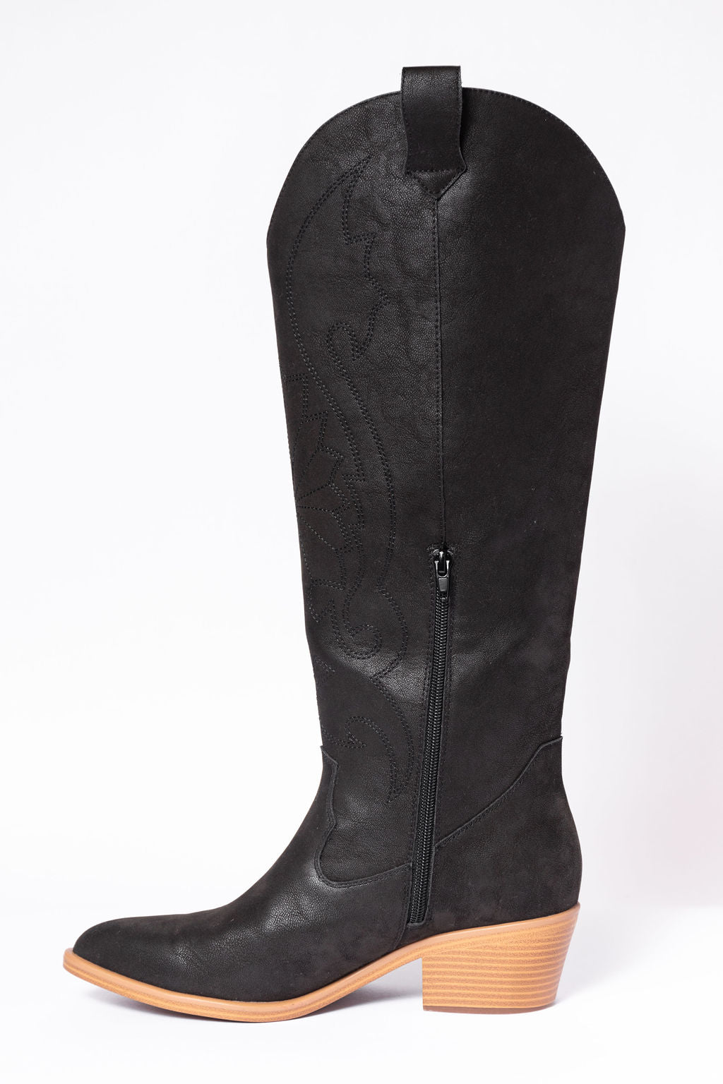 Shania Black Cowboy Boots-Sunny Prom
