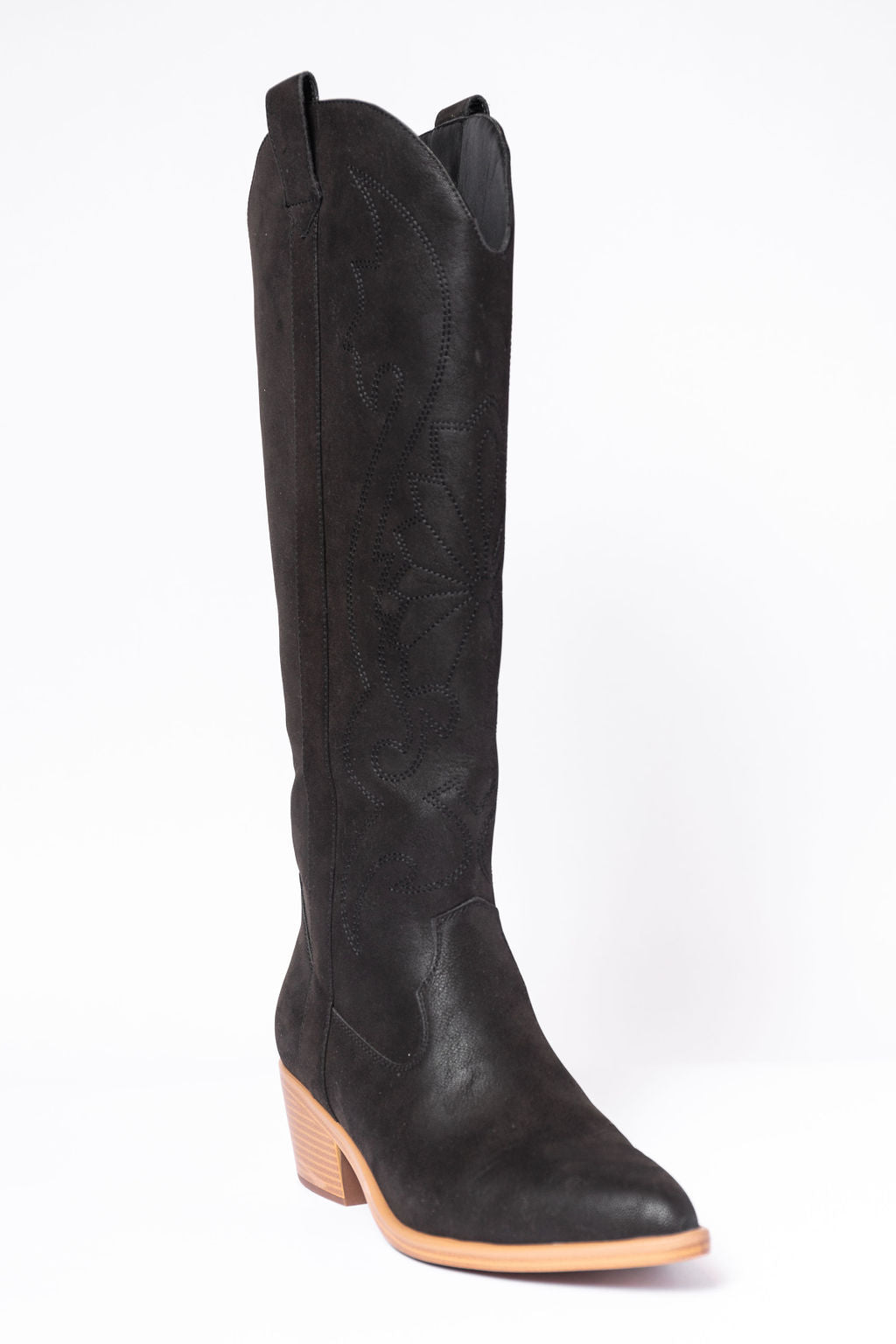 Shania Black Cowboy Boots-Sunny Prom