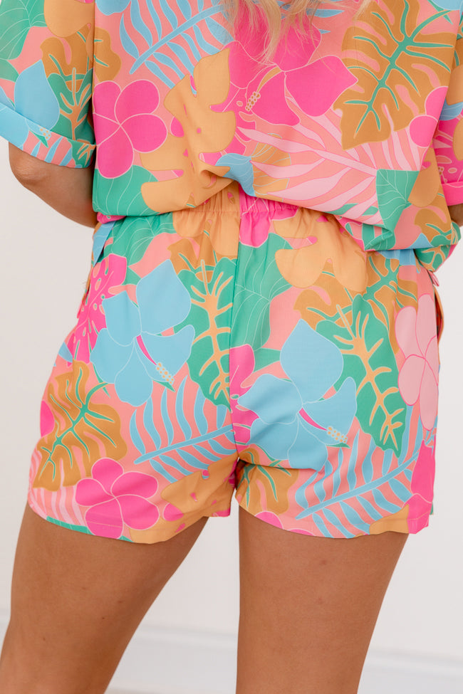 Kabana Krew Bold Tropical Shorts FINAL SALE-Sunny Prom