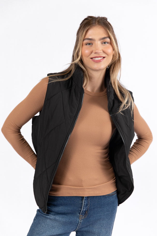 Make Your Choice Brown Ribbed Long Sleeve Tee FINAL SALE-Sunny Prom