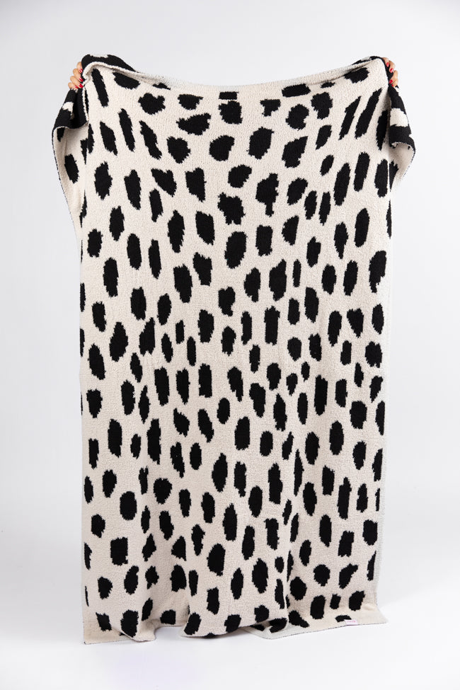Make Me Believe Small Leopard Spotted Blanket FINAL SALE-Sunny Prom
