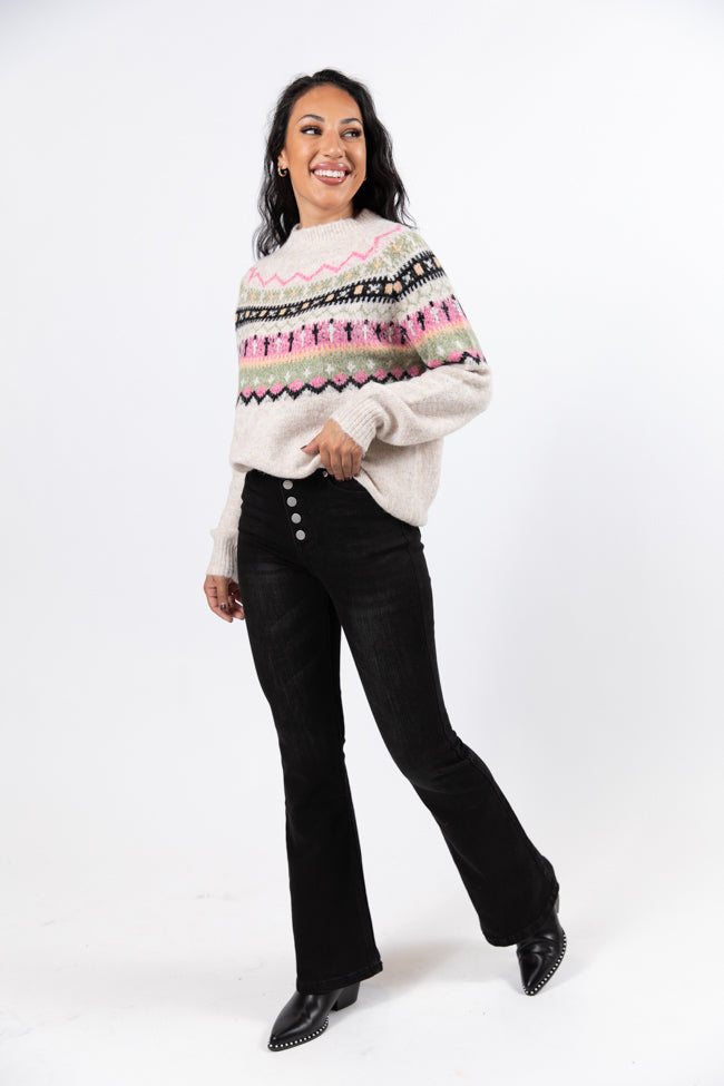 Midnight Moves Black Flared Jeans FINAL SALE-Sunny Prom