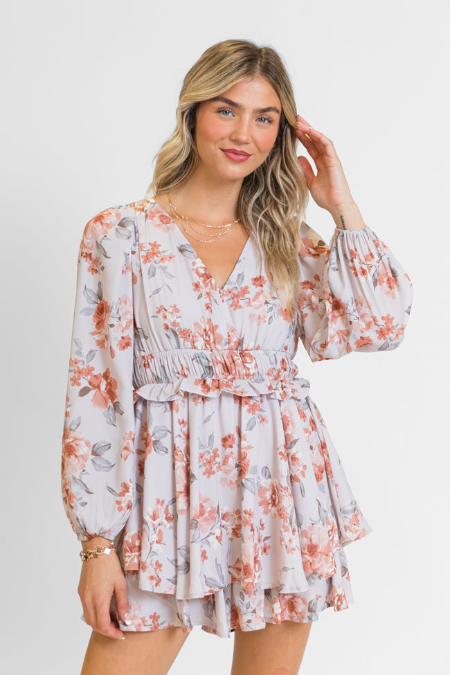 Small Town Feel Multi Printed Romper FINAL SALE-Sunny Prom