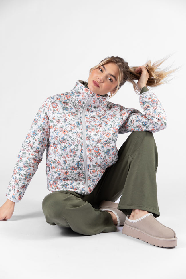 Gabbie Grey Embroidered Slippers FINAL SALE-Sunny Prom