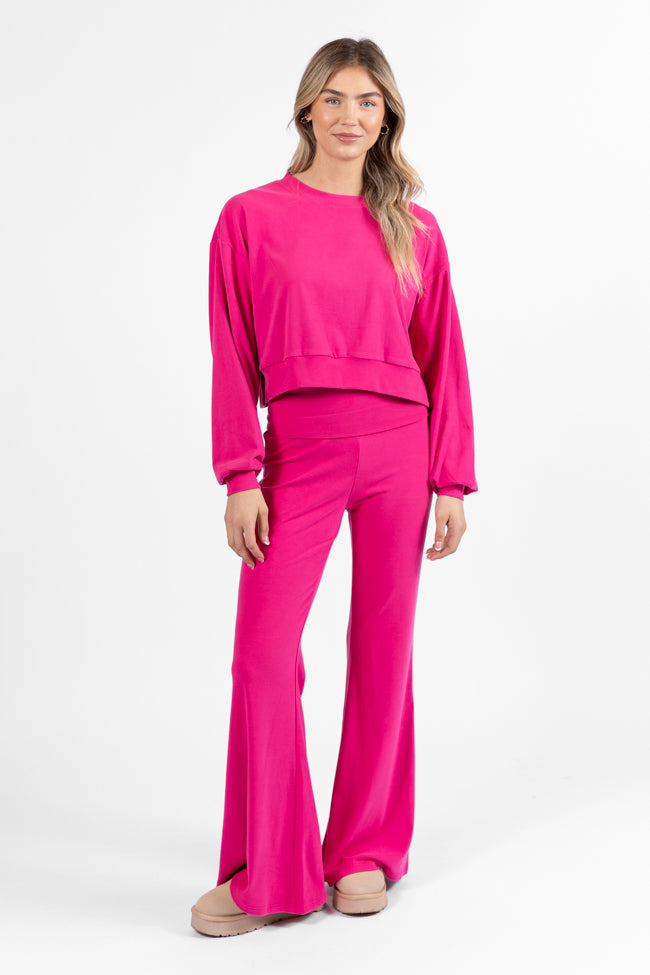 In A Dream Pink Super Soft Pullover FINAL SALE-Sunny Prom