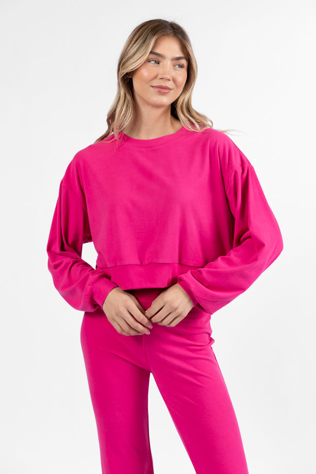 In A Dream Pink Super Soft Pullover FINAL SALE-Sunny Prom