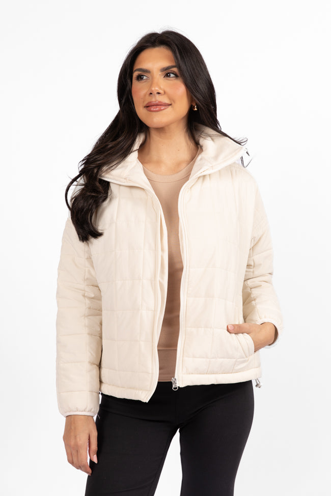 Vail Valley Stone Lightweight Puffer Jacket FINAL SALE-Sunny Prom