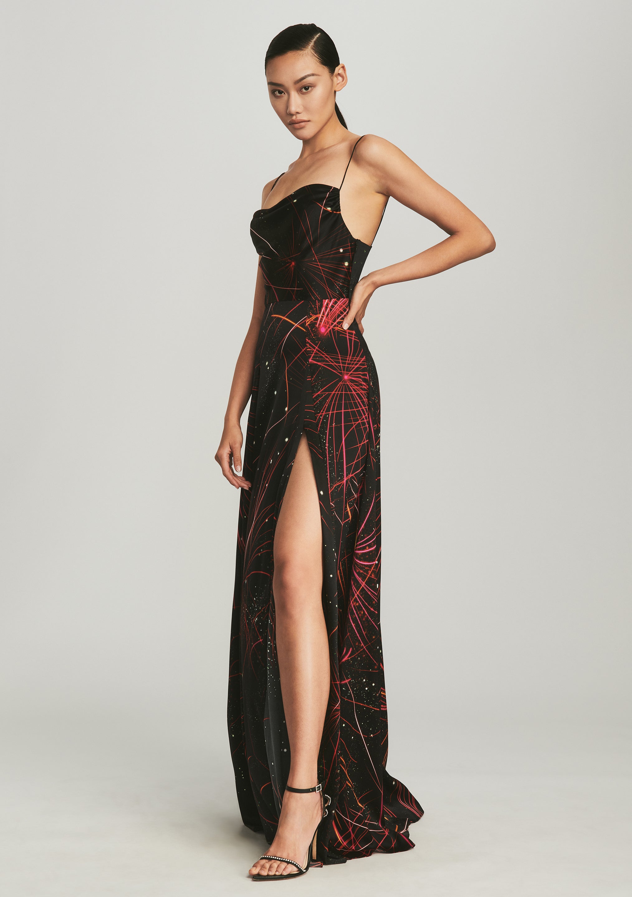 Gracie Silk Dress-Sunny Prom