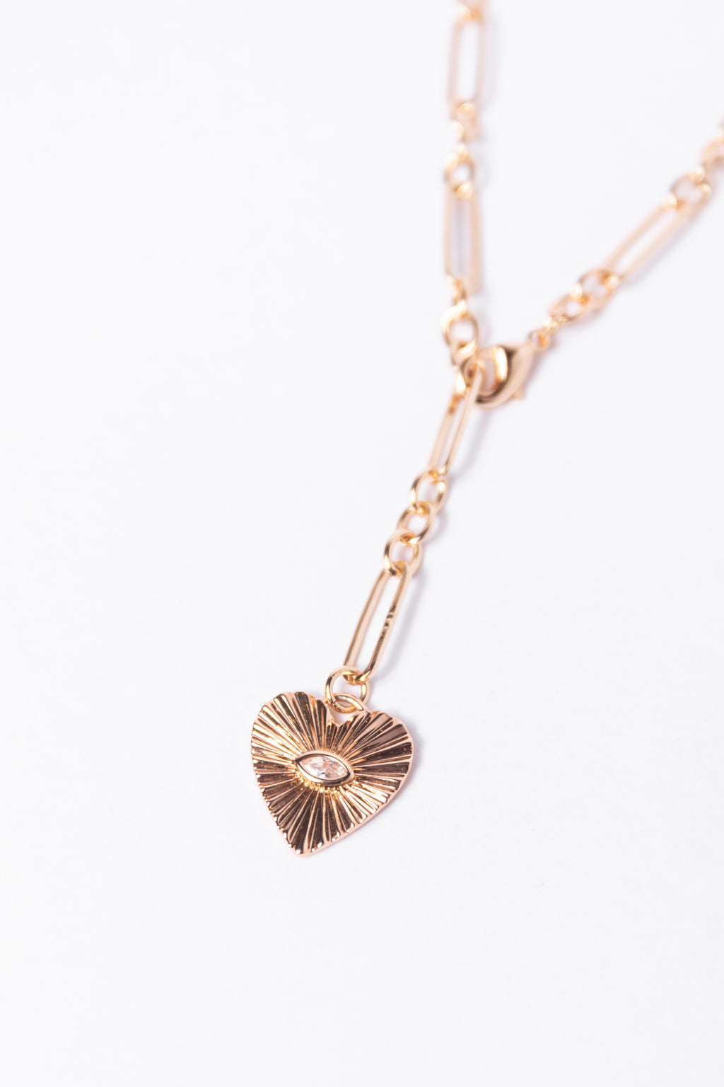 Two Layer Necklace with Big Heart SALE-Sunny Prom