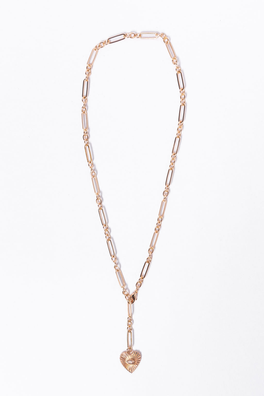 Two Layer Necklace with Big Heart SALE-Sunny Prom