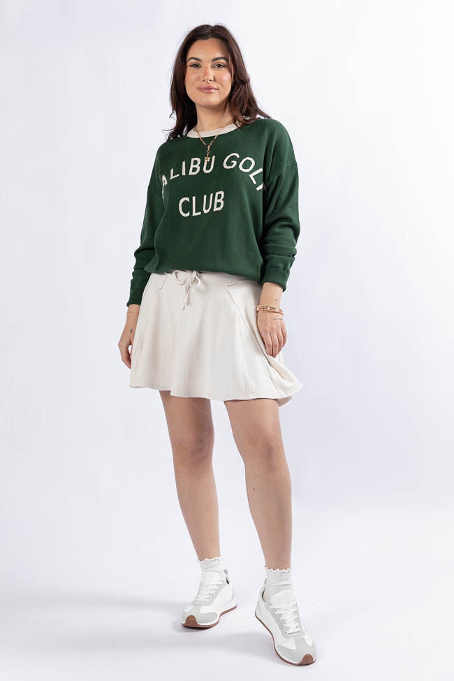 Where To Next Cream Knit Skort SALE-Sunny Prom