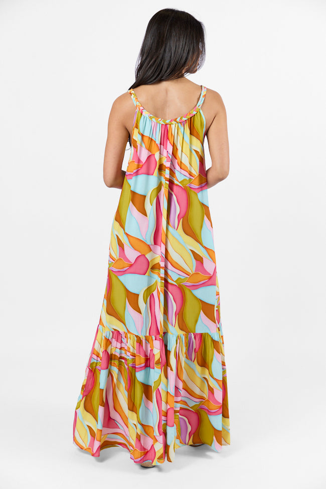 Painting The Sky Multi Print Maxi Dress FINAL SALE-Sunny Prom