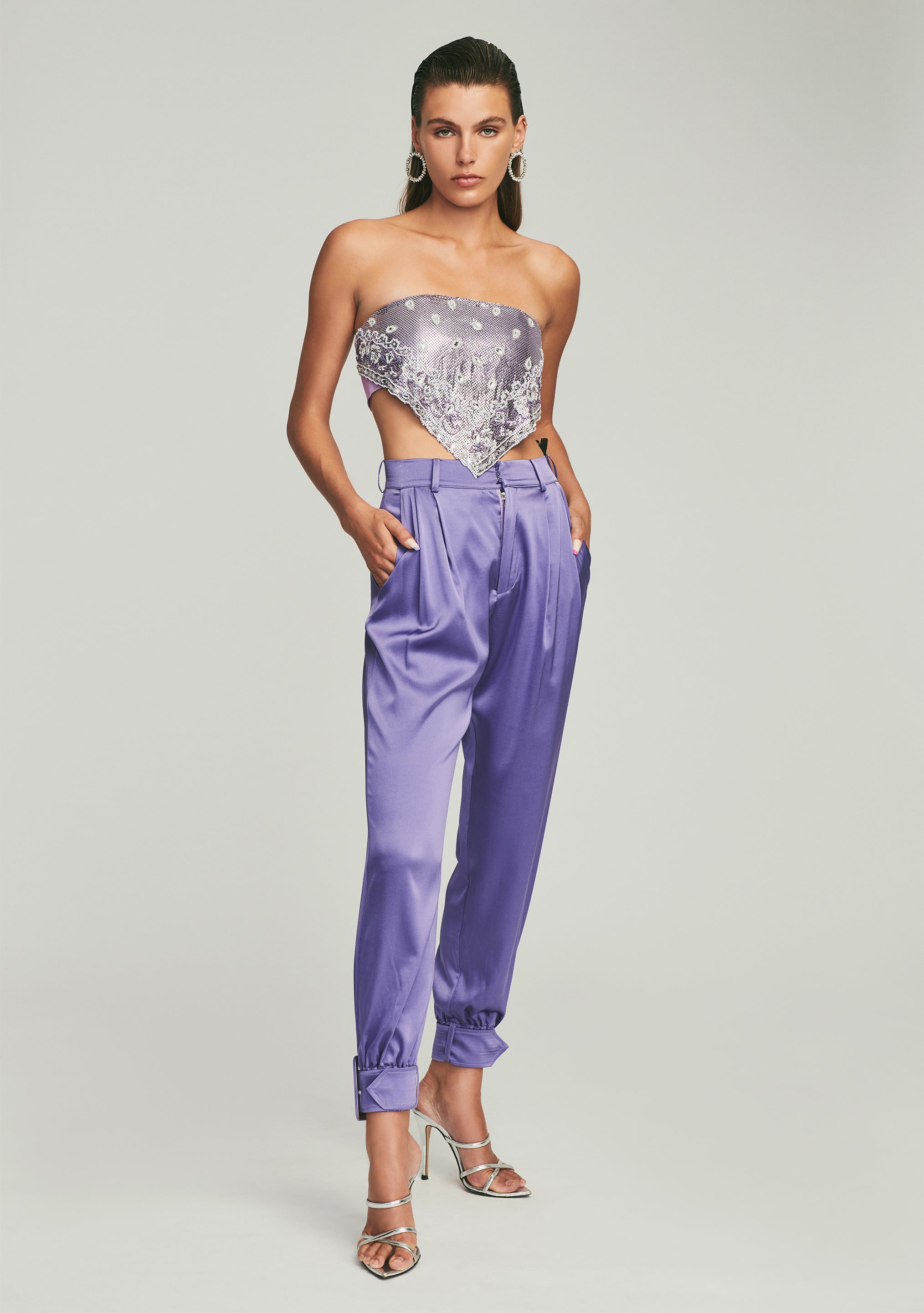 Rocky Silk Pant-Sunny Prom