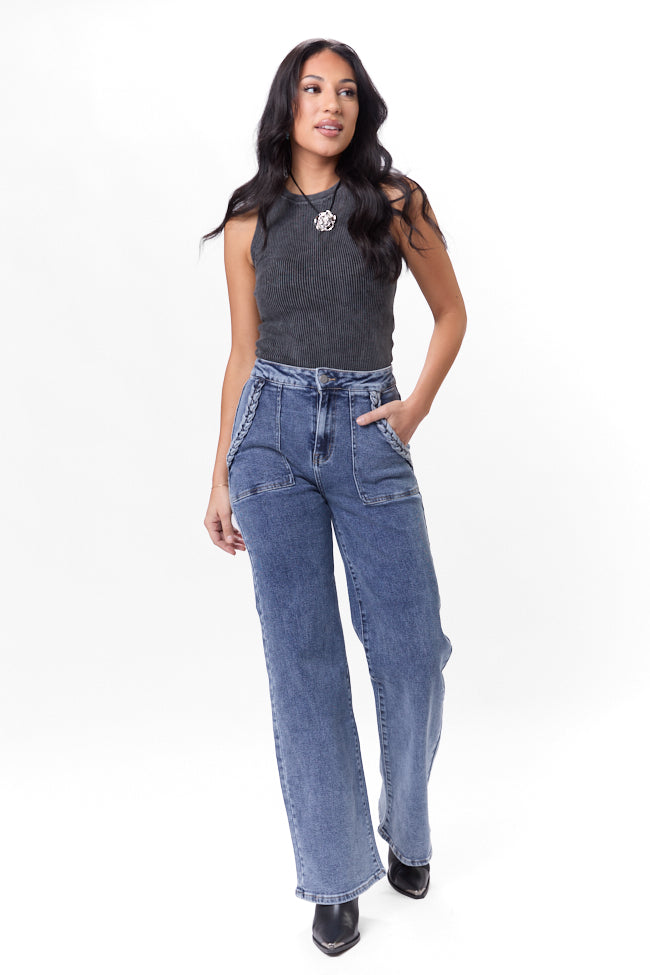 Back To Square One Charcoal Acid Washed Ribbed High Neck Tank-Sunny Prom