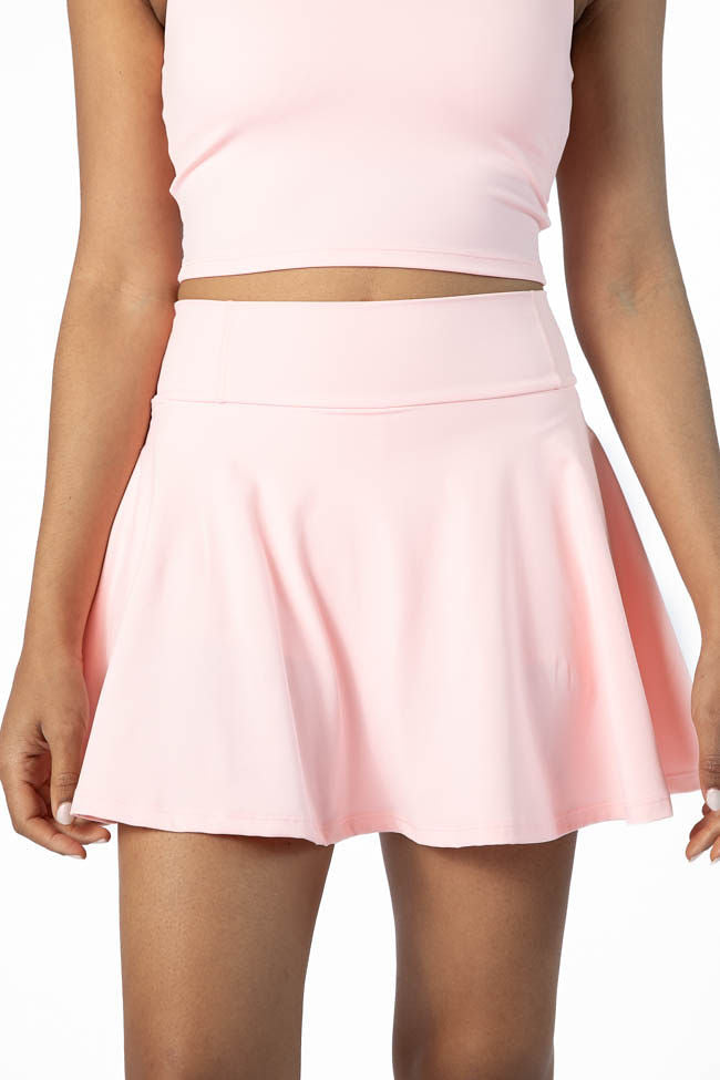Head Start Light Pink Pleated Active Skort SALE-Sunny Prom