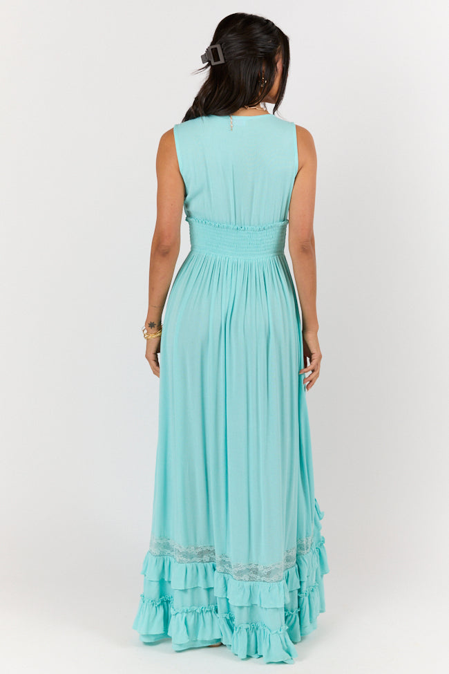 Lucky To Have You Light Blue Sleeveless Maxi Dress SALE-Sunny Prom