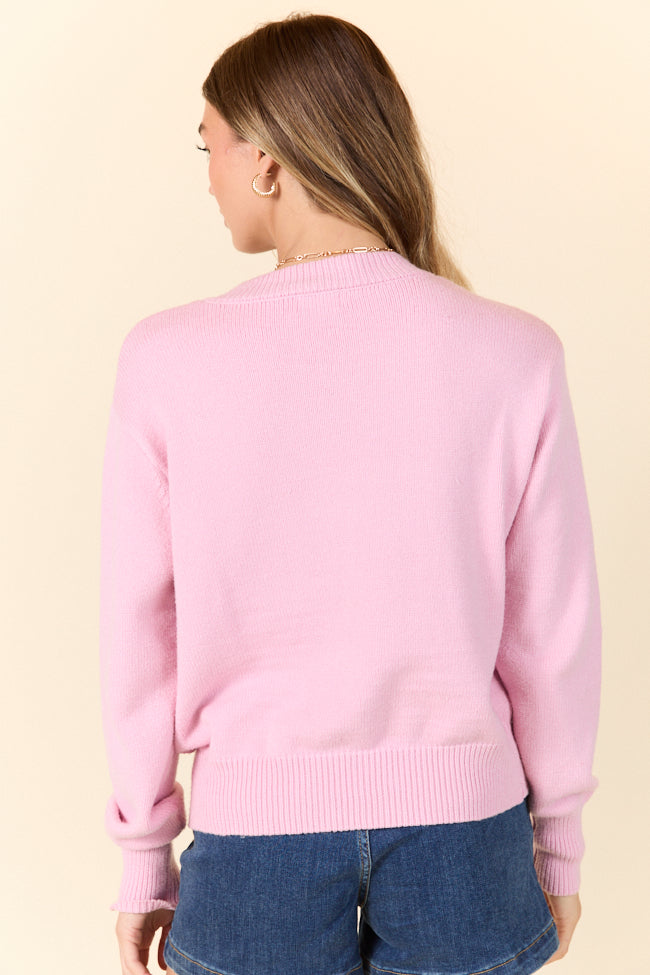 Miss Liberty Pink USA Crew Neck Sweater FINAL SALE-Sunny Prom
