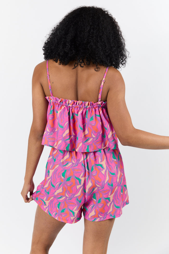 Summer Fling Multi Printed Romper SALE-Sunny Prom