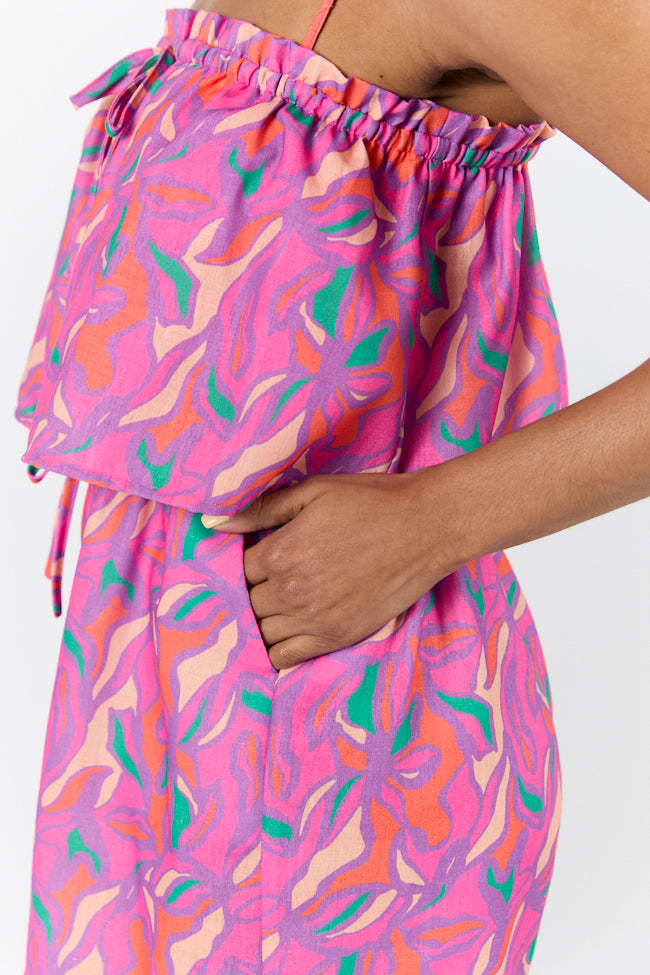 Summer Fling Multi Printed Romper SALE-Sunny Prom