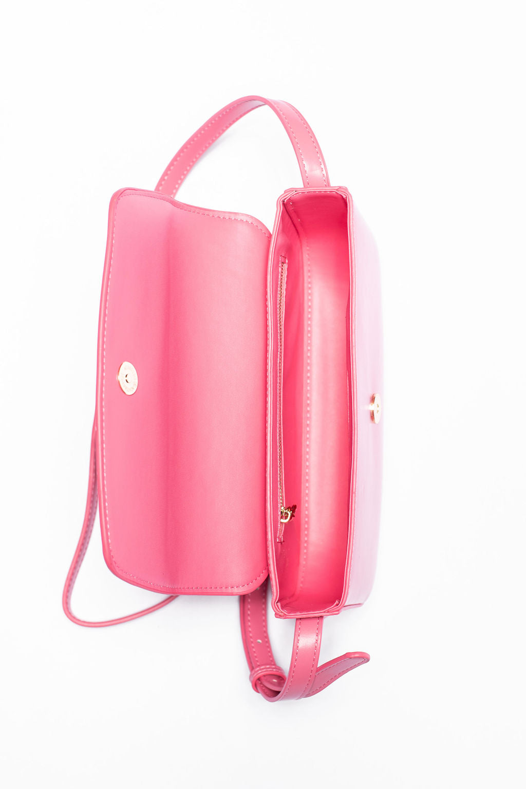 Pink Minimalist Crossbody Purse FINAL SALE-Sunny Prom