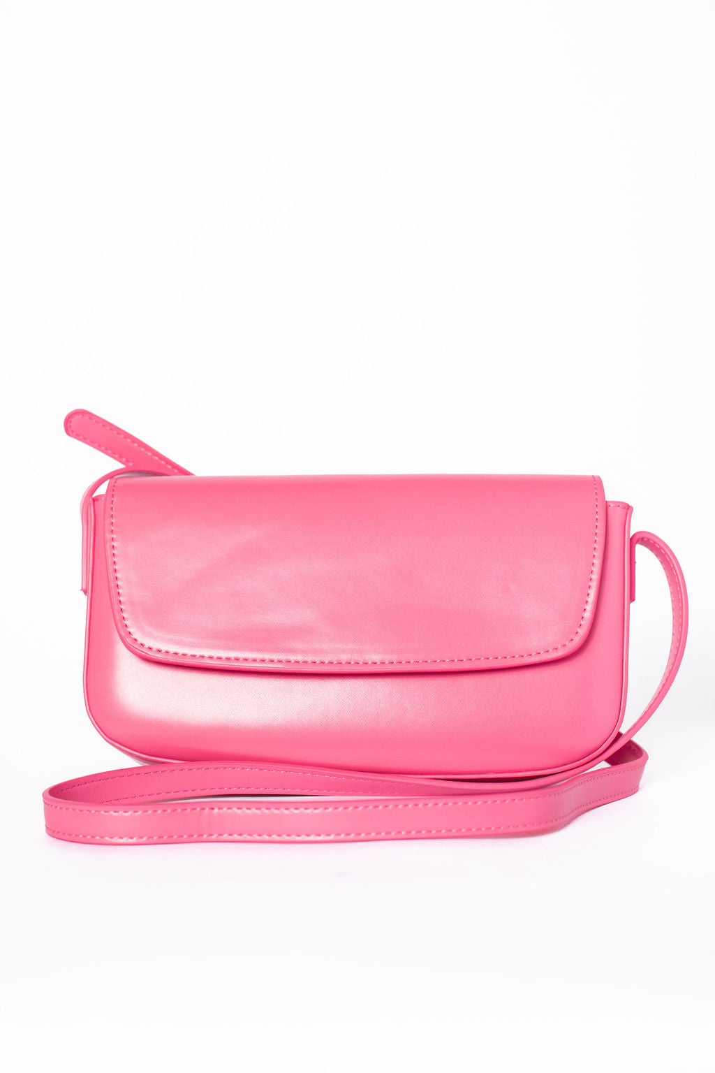 Pink Minimalist Crossbody Purse FINAL SALE-Sunny Prom