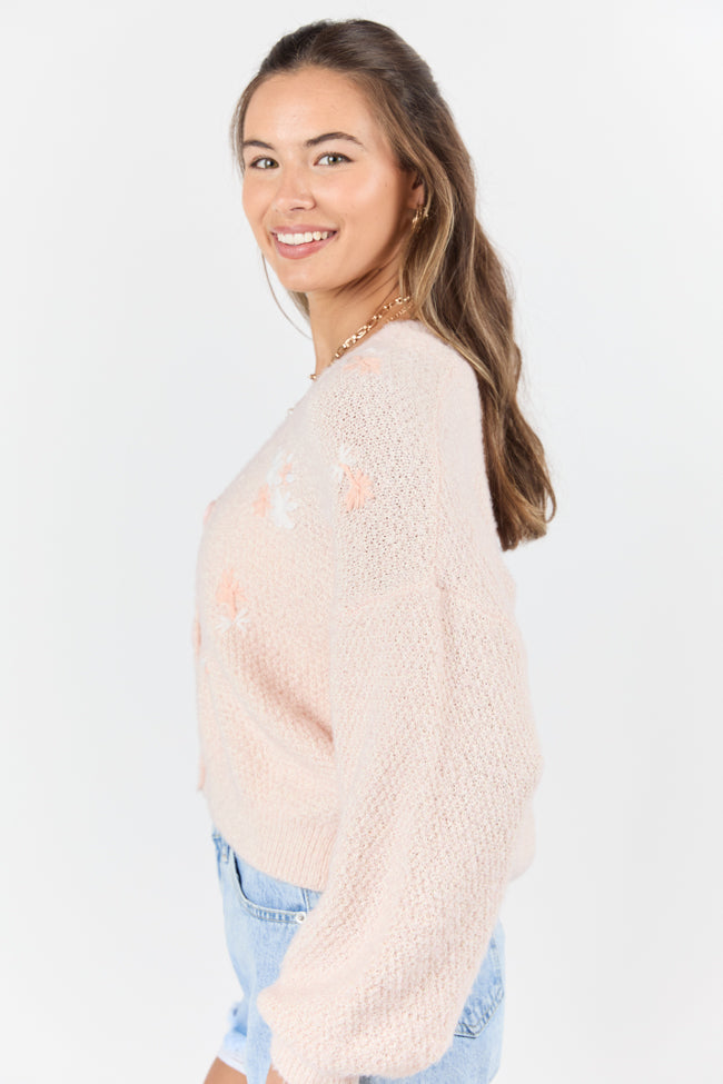Here Goes Nothing Pink Floral Cardigan FINAL SALE-Sunny Prom