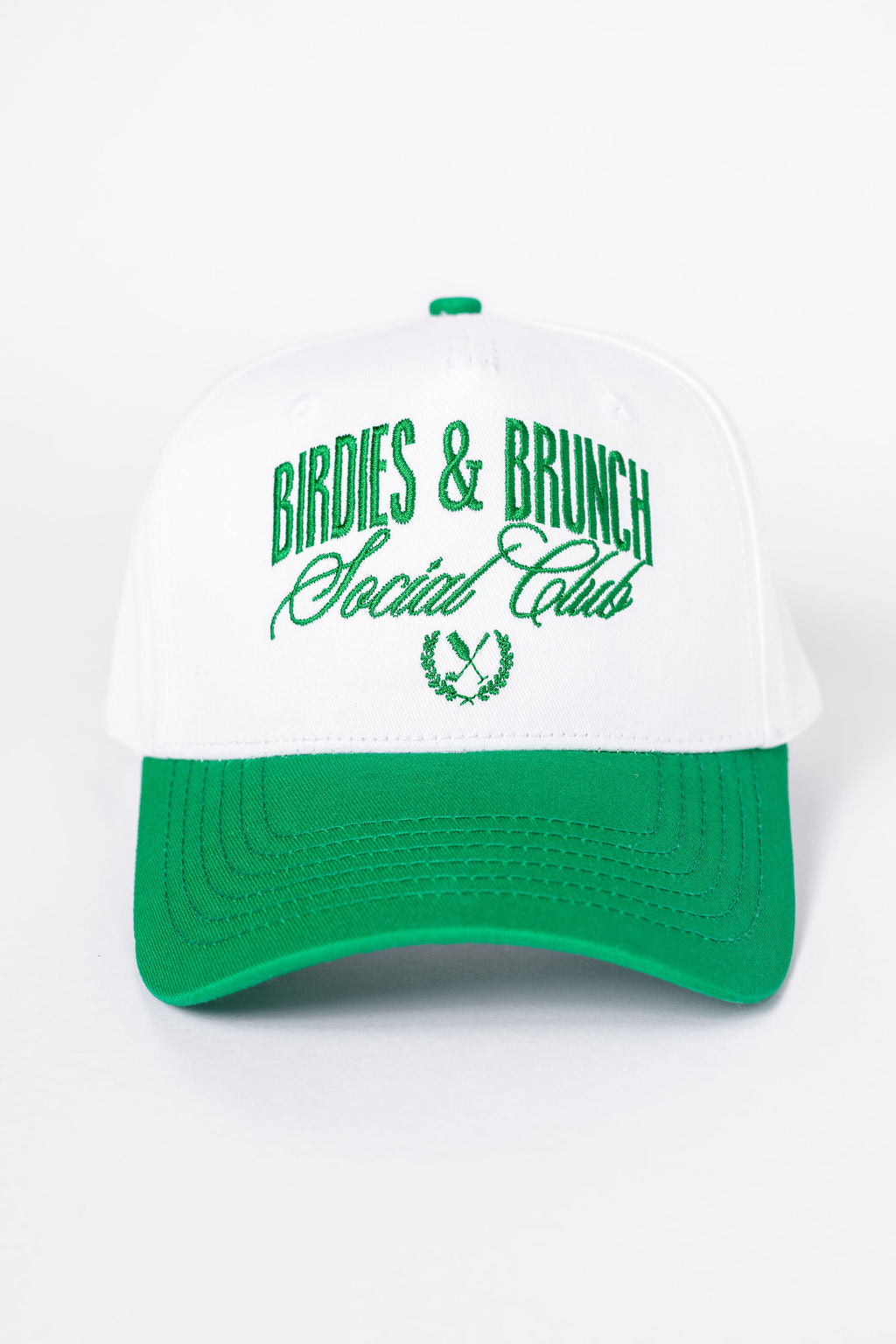 Birdies & Brunch Green Trucker Hat SALE-Sunny Prom