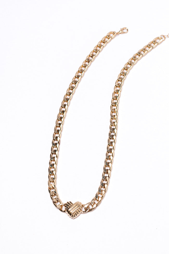 Gold Heart Choker-Sunny Prom