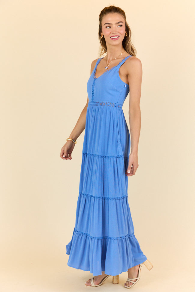 Let The Good In Blue Maxi Dress SALE-Sunny Prom