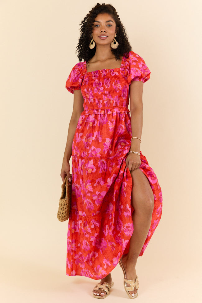 Easy To Impress Purple and Orange Maxi Dress SALE-Sunny Prom