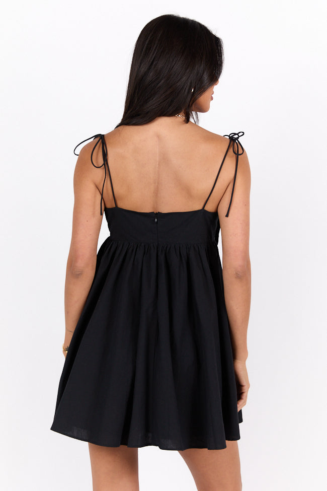 Back In Love Black Bow Dress SALE-Sunny Prom