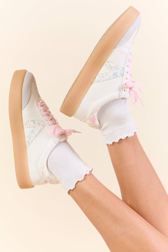 Axel Multi Floral Sneakers-Sunny Prom