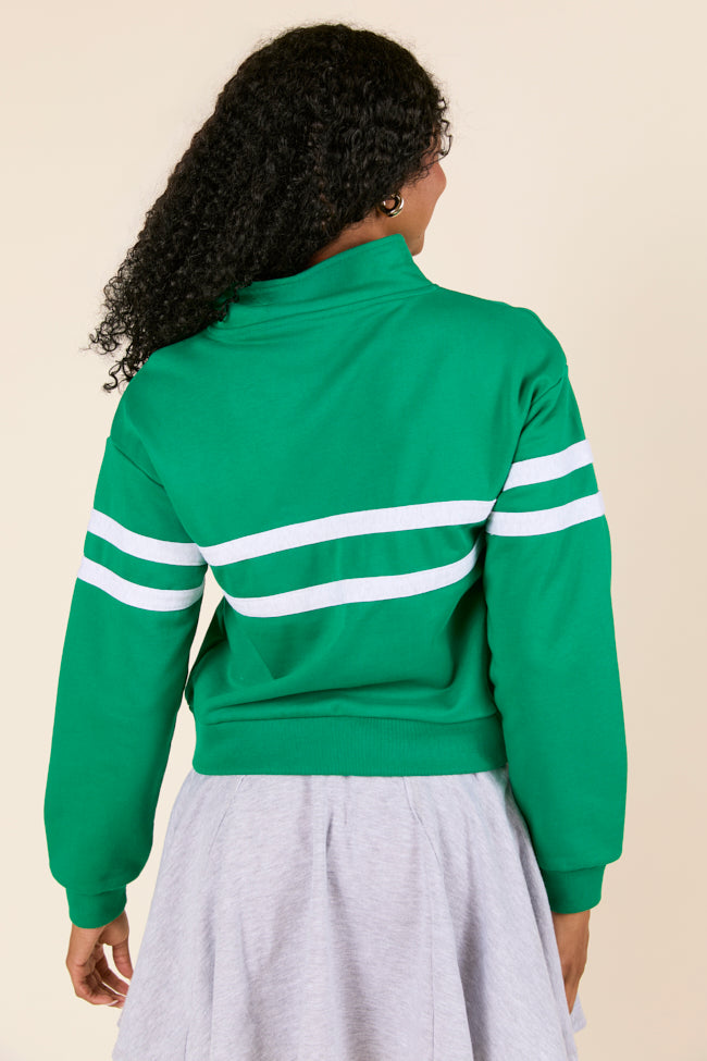 Annette Green Malibu Tennis Club Quarter Zip Pullover-Sunny Prom