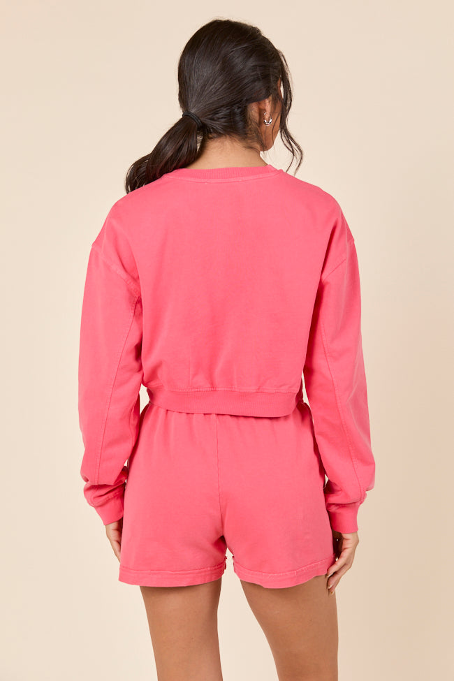 Mandy Cropped Sweatshirt-Sunny Prom