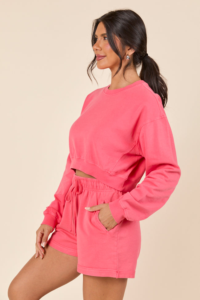 Mandy Cropped Sweatshirt-Sunny Prom