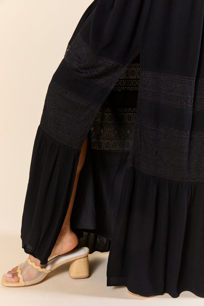 Summer Crush Black Maxi Dress SALE-Sunny Prom