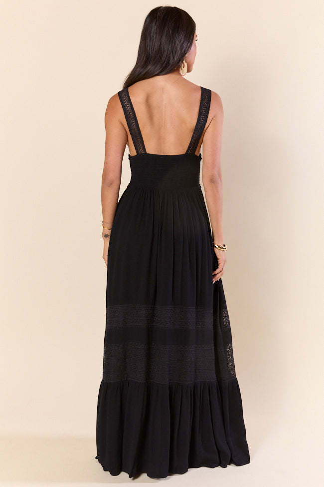 Summer Crush Black Maxi Dress SALE-Sunny Prom