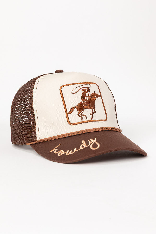 Cowboy Brown Two Tone Baseball Hat-Sunny Prom