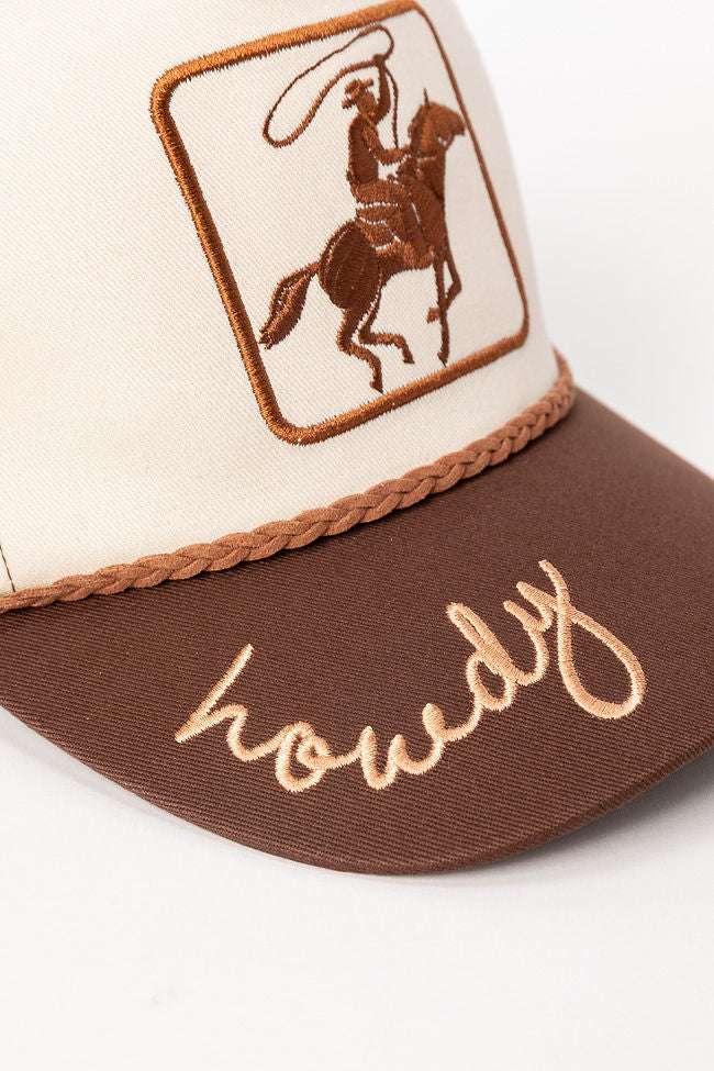 Cowboy Brown Two Tone Baseball Hat-Sunny Prom