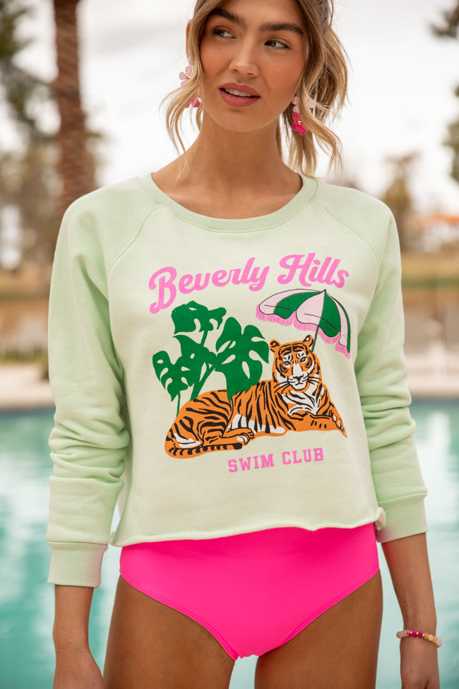 Beverly Hills Swim Club Graphic Pullover FINAL SALE-Sunny Prom