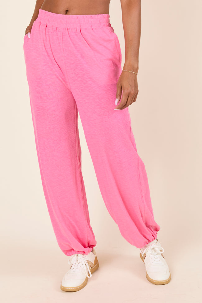 Tinley Pink Lounge Jogger Pants-Sunny Prom