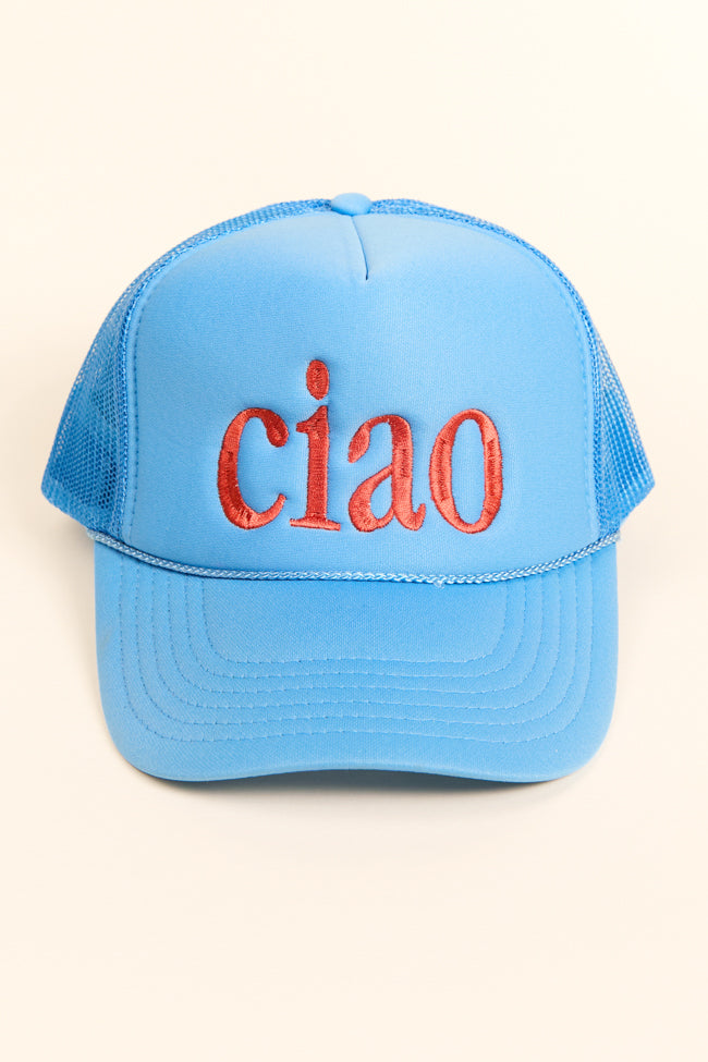 Ciao Blue Trucker Hat-Sunny Prom