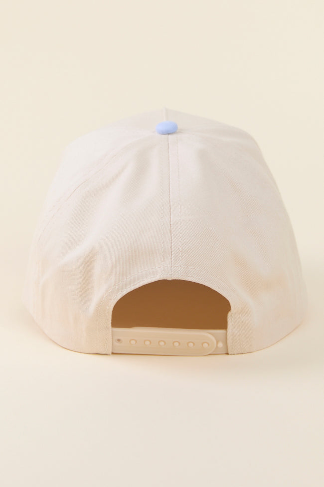 Mama Blue Trucker Hat-Sunny Prom