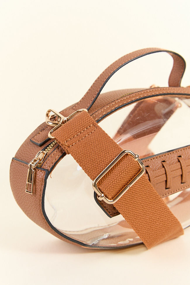 PRE-ORDER Kelce Brown Football Clear Bag-Sunny Prom