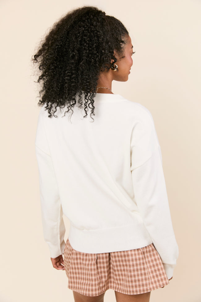 Remi Cream Labradoodle Sweater-Sunny Prom